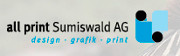 Logo all print Sumiswald AG aus Grünen