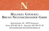 Logo Malerei Gipserei Bruno Neuenschwander GmbH aus Gümligen