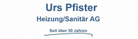 Logo Urs Pfister Heizung/Sanitär AG aus Aeschi